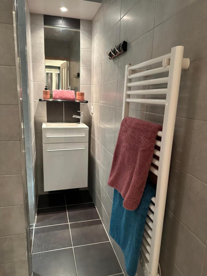Charmant Cocon Iode Cosy Equipe, Baigne De Lumiere, Situe Au Coeur De La Rochelle A 1Min A Pied Du Marche Central Avec Tv Et Wifi Luaran gambar